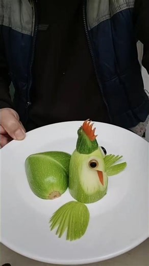 Simple Vegetable Carving with Unique StylesVegetable Cutting Art Creative Kitchen Skills#KnifeSkills