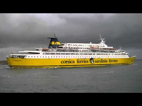 Ferries at the Port of Bastia, Corsica