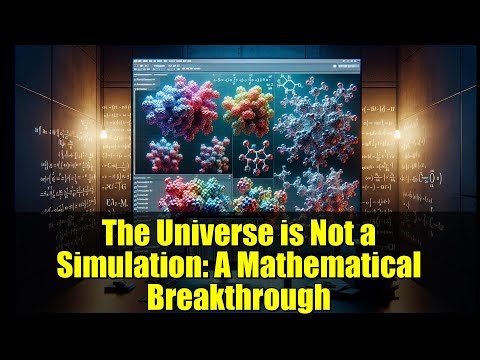 The Universe is Not a Simulation: A Mathematical Breakthrough