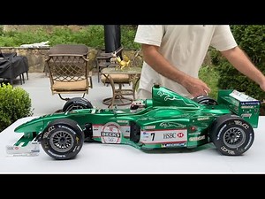 MASSIVE JAGUAR F1 RC 1/5 SCALE HIGHLY DETAILED FORMULA ONE CAR !
