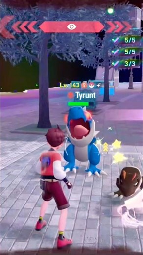 INSANE SHINY ALPHA TYRUNT 🦖✨ | Pokémon Legends ZA – Mega Dimension DLC #pokemonlegendsza #pokemon