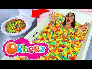 1 MILLION ORBEEZ IN BATH CHALLENGE *RUINED MY HOUSE*