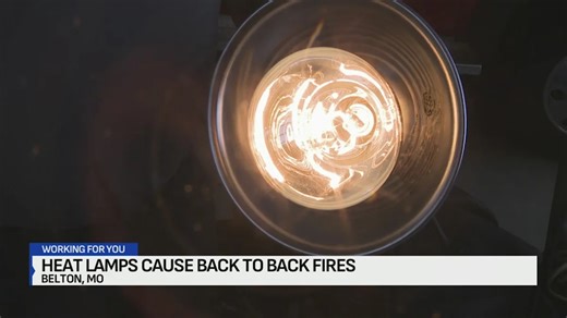Heat lamps spark two fires in Belton Tuesday morning