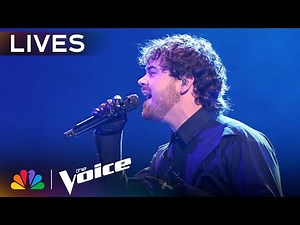 Conor James Performs "Chasing Pavements" by Adele | The Voice Lives | NBC