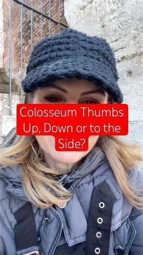 Colosseum Rhumbs Up, Down or to the Side?