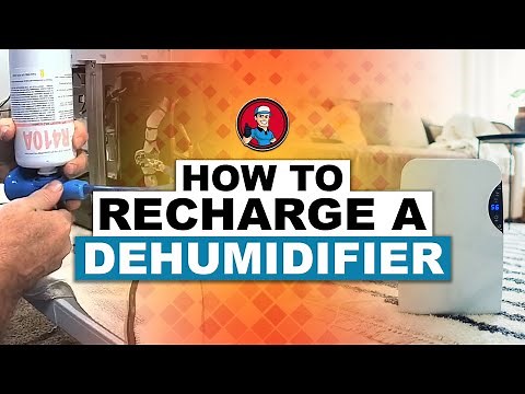 How To Recharge A Dehumidifier 🔌 | HVAC Training 101