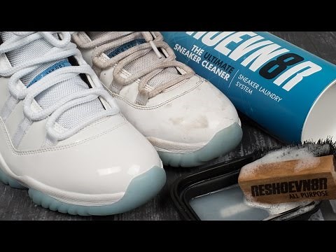 How to clean dirty Jordan Legend Blue 11s