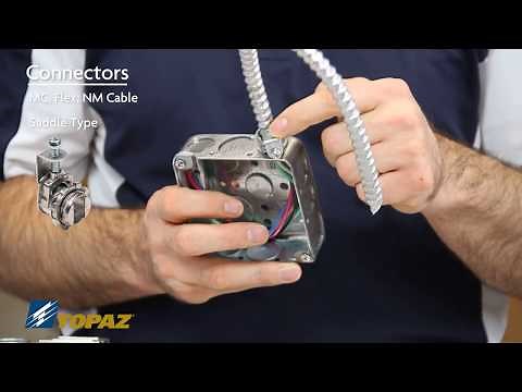 Connectors for MC, Flex, and NM Cable