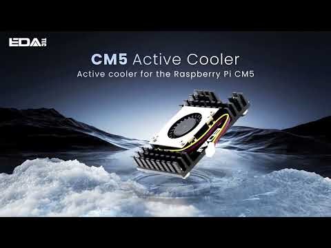 ❄️ Beat the Heat for Your Raspberry Pi CM5 – Say Hi to the CM5 Active Cooler!