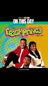 September 10, 1990, the first episode of ‘The Fresh Prince of Bel-Air’ premieres! 📺 What’s your favorite moment from the show? #thefreshprince #willsmith #90skids | 247 Live Culture
