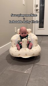 1.1K views · 72 reactions | Give your baby the comfort they deserve with our inflatable baby chair!  Perfect for lounging, playtime, or just relaxing. Soft, safe, and supportive, it provides great back and neck support. Easy to inflate and deflate for storage or travel. Whether at home or on the go, this chair will keep your baby comfy and happy!  https://m.comfybear.co.uk/funnel/inflatable-baby-chair | ComfyBear | Facebook