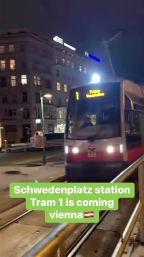 Explore The Stunning Beauty | Of Public Tram Transportation At Vienna Austria 🇦🇹