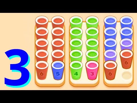 🧩 Coffee Color Stack 🧩 GAMEPLAY Part 3 (Android, iOS)