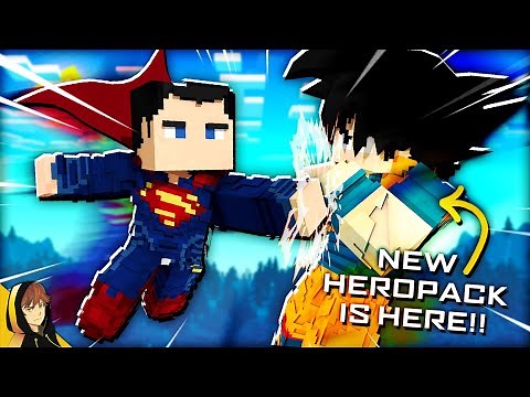 GOKU VS SUPERMAN IS NOW HERE!?! | Minecraft [Fisk's SuperHero Mod]