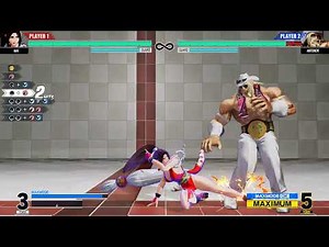 KOF XV - Mai Combo Trials