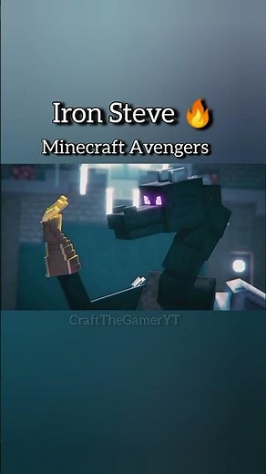 Iron Steve Awakens — Minecraft Cinematic Animation edit by @CraftTheGamerYT #minecraft #foryou