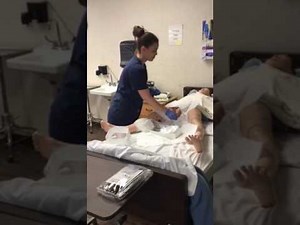 Foley catheter placement