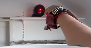 Man makes his own Iron Man glove complete with REAL lasers