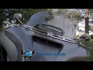 Stylish And Functional Clearview Windshield For Your Motorcycle