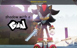 shadow with a GUN Mod for Shadow Generations | SXSGShadow Mods