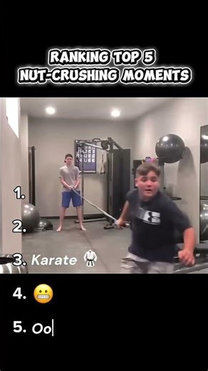 Ranking top 5 nut-crushing moments