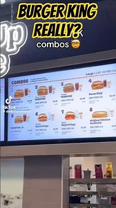 Burger King Prices.