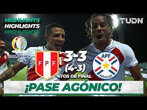 Highlights | Peru 3(4)-(3)3 Paraguay | Copa América 2021 | Quarterfinals | TUDN