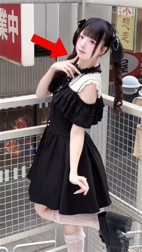 Why Japanese Girls Wear These Long Sleeves.. #shorts #japan