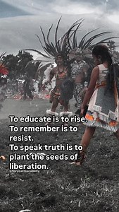 Great reminder for us Raza educators repost: @florycantoacademy Power of Education In the time of our ancestors—the Mexica, the keepers of suns—education was not a privilege. It was a sacred obligation. To be born was to begin the journey of becoming in ixtli in yolotl—a face and a heart. A person of wisdom. Of balance. Of purpose. They built calmecac and telpochcalli—schools not just of numbers or war, but of stars and spirit, of history and honor. Children were taught to walk the world upright