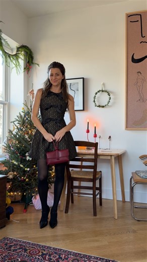 Lee Tilghman on Instagram: "December dressing is my favorite. Each outfit is a whole new mood. Help me pick a look! (mid-December wedding in Brooklyn, cocktail/formal attire)!!"