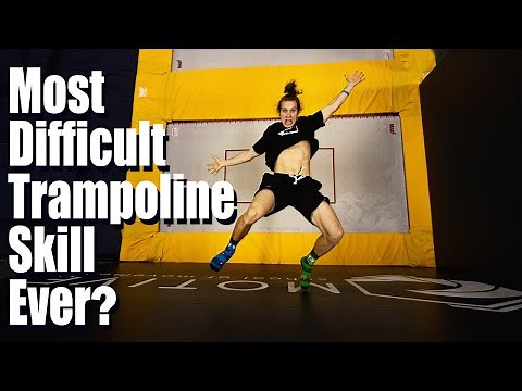 The Hardest Trampoline Trick Ever!