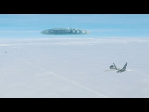 UFO Sighting : MASSIVE UFO in the sky - USA 👽 (CGI)