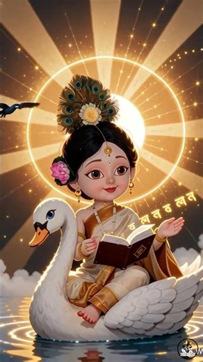 সরস্বতী বন্দনা | জয় দেবী সরস্বতী সারদা | Saraswati Vandana Short সরস্বতী ২ @Drishayan