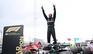 Hamilton wins record-equaling seventh F1 world title