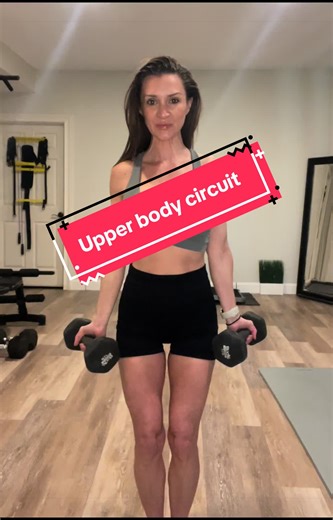 Set a timer . 40 seconds on 20 seconds rest. 3 rounds! #biceps #shoulders #triceps #back #core