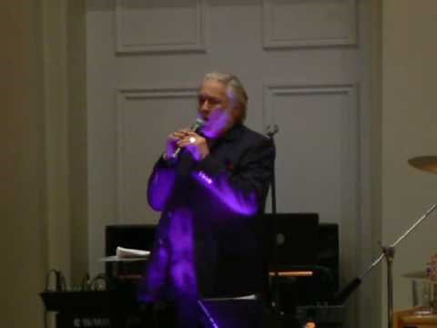 P J Proby sings "Somewhere" at his 70th birthday celebration