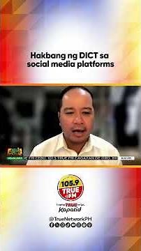 Hakbang ng DICT sa social media platforms | Ted Failon & DJ Chacha