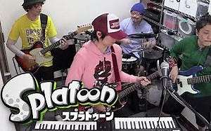 【Nico弹幕付】Splattack!（Splatoon 主题曲）【ActiveNEETs】