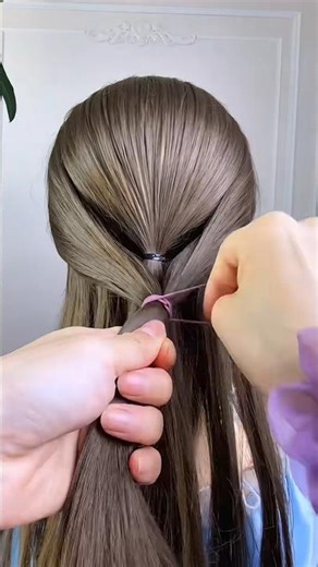 Hair Styles #longhairgrowthtips #hairstyle #longlayerhaircut #hairtutorial
