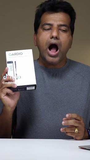 Qardio Blood Pressure Monitor to Record BP with iPhone or Android #getqardio #mashtips #bpmonitor #HPRadicalReuse