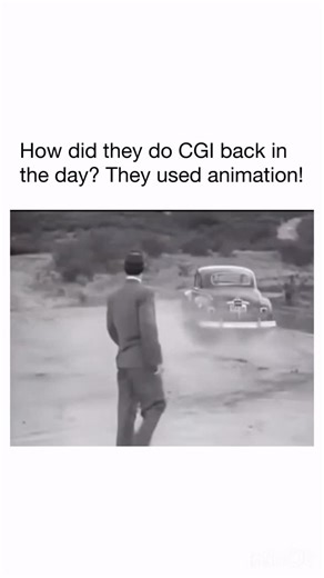 explaining the world in vintage on Instagram: "How did they do CGI back in the day? They used animation! #explorepage #vintage #pen #modern #furniture #reels #vintage #vintagestyle #vintagefashion #clothes #furnituredesign #wholesome #beauty #wholesome #wholesomememes #fashion #fashionshow #viral #cars #commercial #hair #hairtutorial #couples #nostalgia"