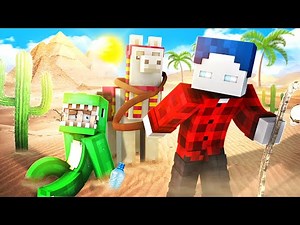 MINECRAFT nur in der WÜSTE durchspielen... mit BASTIGHG