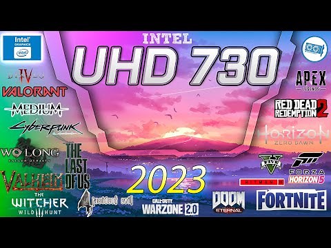 Intel UHD 730 in 15 GAMES (i3-12300, i5-12400 IGPU test) | (2023-2024)