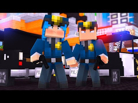 JE DEVIENS POLICIER AVEC LE COSMOS DANS MINECRAFT ! - RP POLICE 1