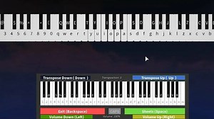 Roblox/virtual piano tutorial. how to quickly learn how to play