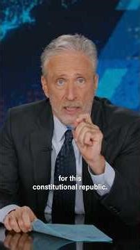 "He doesn't give a f**k anymore" #JonStewart tells Trump's defenders to drop the pretense #DailyShow