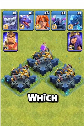 Which unit can beat these xbows under 25 Housing Space? #clashofclans #mitucoc #coc #fpy #viral
