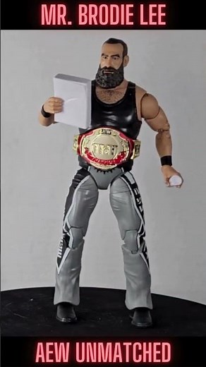 AEW Unmatched Collection figure, Mr Brodie Lee