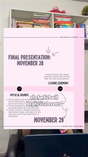 The Prodigy Project on Instagram: "And here's everything you need to know about NEPAL'S LARGEST BUSINESS CASE COMPETITION!! Comment "Briefer" in this video, and we'll send you a detailed explanation and a sample case study for your reference!! Also our dms are always open for your queries!!!!"