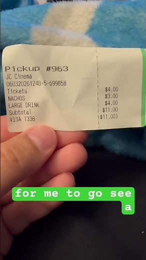 How much does it cost you to go see a movie in the theater? | Here’s my costs! ￼#movie #movietime